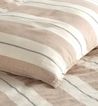 Livello Kussensloop Comfy Stripe Naturel 26461