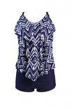 Lentiggini Tankini Blue 11C-35402 | 23776