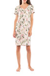 Pink Label Dames Nachthemd Dusty Flower S1109 | 26221