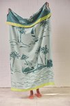 KAAT Strandlaken Oceano Blue Green 26531
