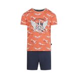 Charlie Choe Jongens Shortama Oranje Adelaar 26186