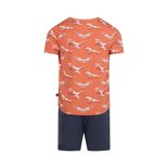Charlie Choe Jongens Shortama Oranje Adelaar 26186