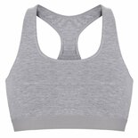 Ten Cate Women Fine Sport Top Light Grey Melee 30073 | 18149