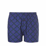 Ten Cate Men Woven Shorts Diamond Navy + Check Navy 30232 | 19124