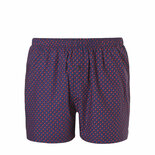 Ten Cate Men Woven Shorts Diamond Navy + Check Navy 30232 | 19124