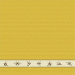 DDDDD Theedoek Bees Yellow 23119