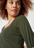 Skiny Dames Shirt Rosin Green 080730 | 26888
