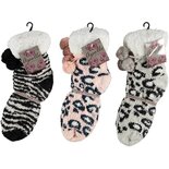 Apollo Dames Softy Homesocks Pink 25464