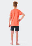 Schiesser Jongens Shortama Papaya 26176
