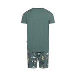 Charlie Choe Jongens Shortama Groen Dieren 26184