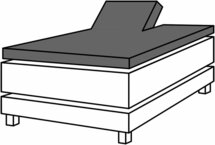 Dreamstar Molton Stretch Splittopper 25533