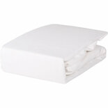 Dreamstar Molton Stretch Hoeslaken - Matrasdikte tot 30 cm Wit 20242