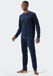 Schiesser Heren Badstof Pyjama Dark Blue 178037-803 | 27102