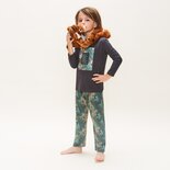 Charlie Choe Jongens Pyjama Dark Grey U45068-42 | 27228