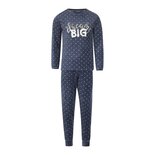 Charlie Choe Meisjes Velours Pyjama Navy U45015-41 | 27220