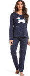 Rebelle Dames Pyjama Scottie Dark Blue 21222-402-2 | 26958