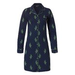 Pastunette DeLuxe Dames Doorknoop Nachthemd Green 15222-346-6 | 26955