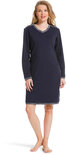 Pastunette Dames Double Jersey Nachthemd Dark Blue 10222-178-2 | 26951
