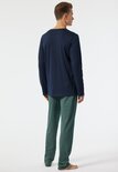Schiesser Heren Pyjama Dark Blue 178110 | 27339-27340