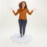 Charlie Choe Dames Broek Navy U45125-38 | 27237