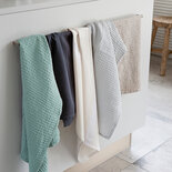 Walra Keukendoek Blocks Lichtgrijs 26710
