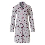 Pastunette Dames Doorknoop Nachthemd Rozen 10222-156-6 | 26948