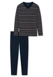 Schiesser Heren Pyjama Dark Grey 178103 | 27365