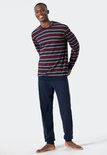 Schiesser Heren Pyjama Wine Red 178098 | 27326