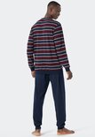 Schiesser Heren Pyjama Wine Red 178098 | 27326