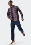 Schiesser Heren Pyjama Wine Red 178098 | 27326