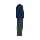 Tom Tailor Heren Pyjama Blauw/Groen 71287-4009 | 27127