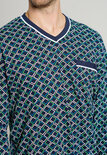 Gotzburg Heren Pyjama Blauw 452104-4009 | 27358