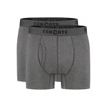 Ten Cate Men Basics Classic Shorts 2-Pack Antraciet Melange 32322 | 26922