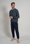 Gotzburg Heren Pyjama Blauw 452105-4009 | 27359