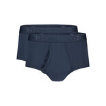 Ten Cate Men Basics Classic Slips 2-Pack Navy 32320 | 26905