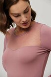 Ysabel Mora Dames Long Sleeve T-Shirt Bombon Desire 19379 | 27330
