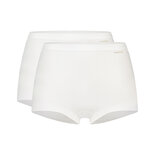 Ten Cate Women Basics Shorts 2-Pack White 32279 | 26867