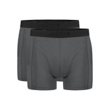 Ten Cate Men Basics Bamboo Viscose Shorts 2-Pack Grey 30859 | 26815
