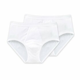 Schiesser Men Original Classics Feinripp Heupslips 2-Pack Wit 005136 | 10417