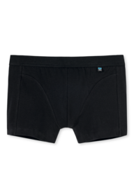 Schiesser Men Long Life Cotton Short Black 145136-000 | 12297