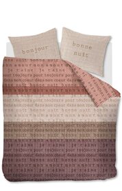 Ariadne At Home Dekbedovertrek Checks Natural 25080