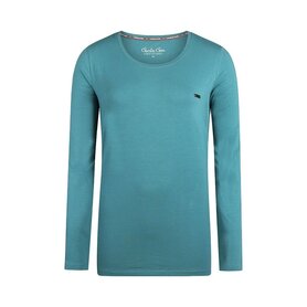 Charlie Choe Dames Shirt Aqua Blue Q53152-38 | 30622