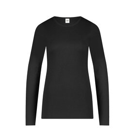Ten Cate Women Thermo Long Sleeve Rib Black 60390 | 30954