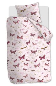 Beddinghouse Kids Dekbedovertrek Butterfly Away Pink | 31483