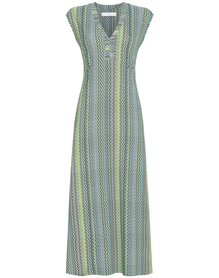 Chérie Líne Dames Dress Ocean Blue 4271114-299 | 29868
