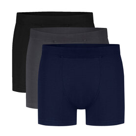 Ten Cate Men Super Soft Classic Shorts 3-Pack Mix Grey 60705-3188 | 31848