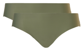 Ten Cate Women Goodz Slips 2-Pack Olijf 31691-800 | 23579