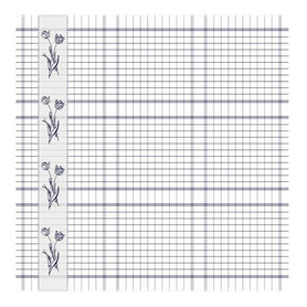 DDDDD Theedoek Lisse Blue 25770