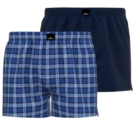 Götzburg Heren Woven Boxer 2-Pack Blauw 742597-5100-624 | 32009