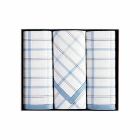 Heren Zakdoeken Olaf 3-Pack Wit 31994